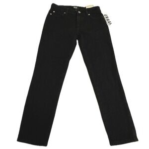 BDG‎ Urban Outfitters Jeans Womens 25W Black Mid Rise Skinny Dark Wash Denim